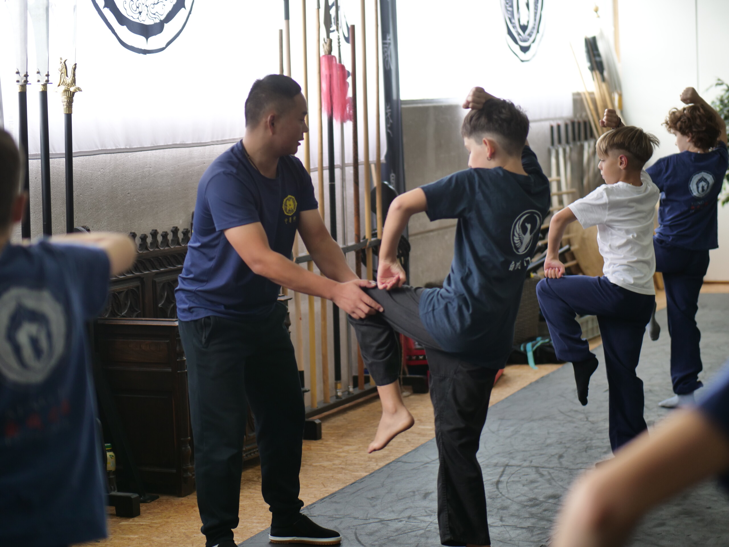 Kung Fu Training mit Meister aus China in der Schweiz